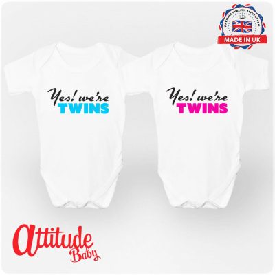 twin baby grows