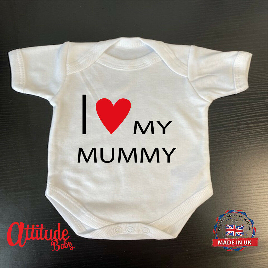 i love my mummy baby grow